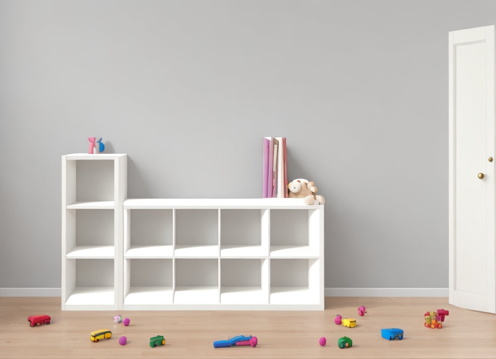 ToyTidy Montessori: Organizador de Juegos y Librería para Niños